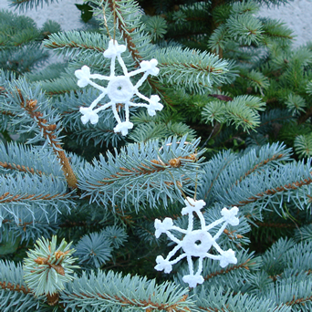 Etoile de Noël au crochet