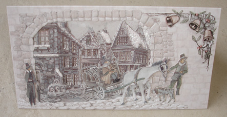 Carte 3D Noël