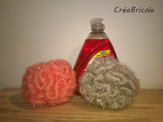 Fleur de douche au crochet